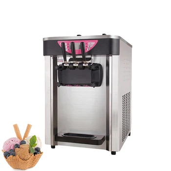 Машина за сладолед, благородна търговска машина за замразено кисело мляко, за нов тип на машината за сладки оръжие, неръждаема стомана