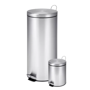 Медът може да направи 8 литра и 1,32 литра кухненско кофа за боклук от неръждаема стомана, комбинирани определени