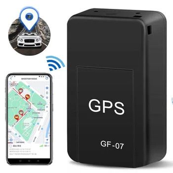 Мини GF-07 автомобилен GPS тракер, проследяване в реално време, противоугонный локатор, защита от загуба, на силно магнитно закопчаване, устройство за позициониране СИМ-карти