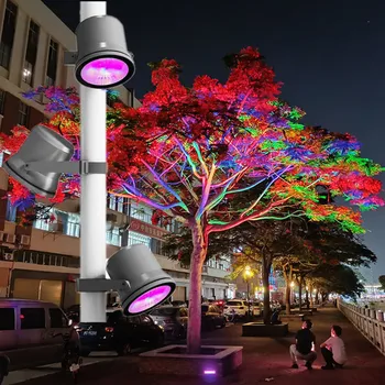 Модел прожектор Външен градински пейзаж Културно-туристическа осветление Цветна лампа за оцветяване на дървета Дискотека на Dj Paryt Ktv етап лампи