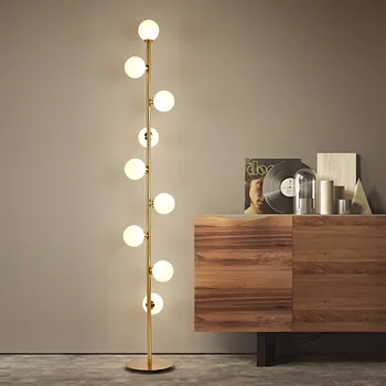 Модерна led лампа за дневна, нощни осветителни тела, осветление със стил домашен интериор, стъклени фитинги за осветителни тела, лампи в скандинавски стил за спални