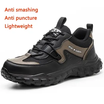Мъжки утепленная електротехник, 6 кВ, лека износостойкая защитни обувки Four Seasons с гумена подметка против удар и пробождане