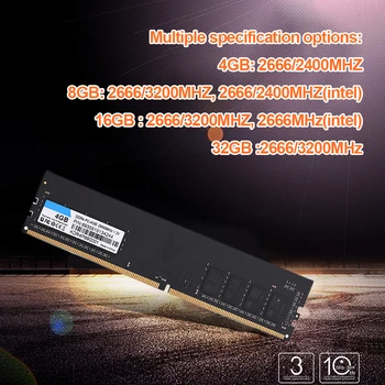 Настолна DDR4 Памет 32 GB 16 GB 8 GB от 4 GB Паметта на 288Pin 2400 Mhz 2666 Mhz, 3200 Mhz за PC Настолен Компютър