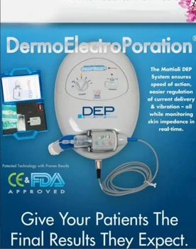 Неинвазивни электропорация DEEPA удобно трансдермальное въведение за подмладяване и регенерация на кожата