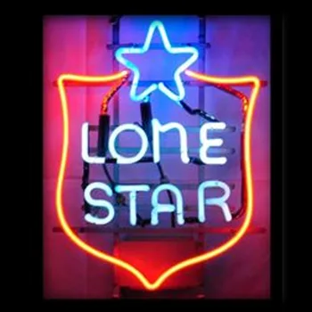 Неонова реклама с Lone Star Arcade Club Неонова светлинна табела Бирария ръчно изработени Стенен естетичен декор Лампа Неонова светлинна лента удобства в стаята