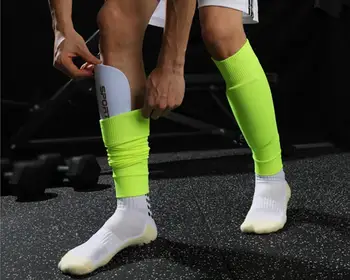 Нескользящие дишащи мъжки летни памучни и гумени чорапи за джогинг, футболни чорапи с високо качество за мъже ZA, мъжки и женски футболни чорапи за краката