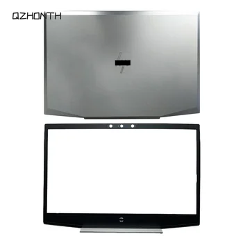 Нов за HP ZHAN 99 G1 ZBook 15v G5 LCD дисплей на Задната част на Кутията Горен калъф + Рамка Bezel L25084-001 Сребрист