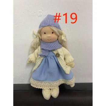 Нова Вальдорфская кукла, натурална памучен кукла, детски коледен подарък, ръчно изработени от кавайного художник, безплатна доставка, стоки, играчка за момичета, игри за подарък