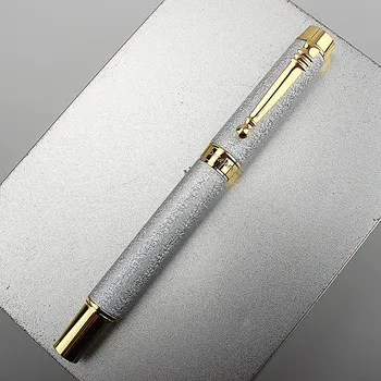 Нова луксозна метална писалка 8037, висококачествени метални мастило на писалката, за канцеларски материали, ученически пособия