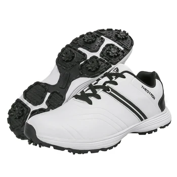 Нова мъжки обувки за голф, водоустойчив, спортни обувки, дамски обувки за голф, голяма ежедневни обувки 39-48