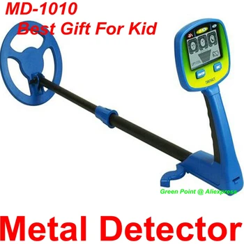 Ново записване, MD-1010, детски детектор за научно образование, подземен, за родители и за деца и за почивка на плажа, инструмент за откриване на монети