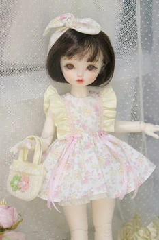 Облекло за кукли Dula, розова пола на цветчета, панталони, Azone Licca ICY JerryB 1/6, аксесоари за кукли Bjd