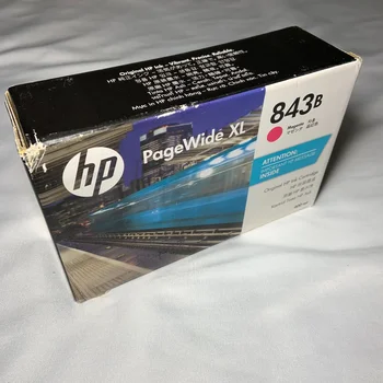 Оригиналната мастилницата C1Q61A C1Q62A C1Q63A C1Q64A с изтекъл срок на годност за HP 843B за принтери HP Page Wide XL 4000 4100 5000 5100