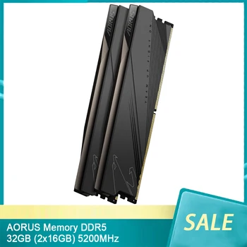 Памет AORUS DDR5 32 GB (2x16 GB) 5200 Mhz за Gigabyte RAM Детска памет Високо качество, бърза доставка