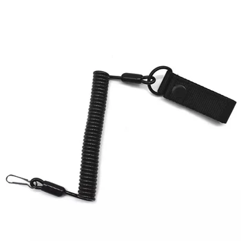 Принадлежности Еластичен колан Аксесоари за лов, защита от загуба на пружинен ключодържател, еластичен шнур, пружинное халка за ключове