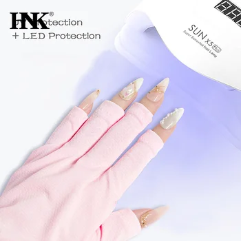 Ръкавица за дизайн на ноктите, със защита от ултравиолетови лъчи, ръкавица за защита от UV-лъчение, ръкавици за защита от гел за дизайн на нокти, инструмент за UV-led лампа
