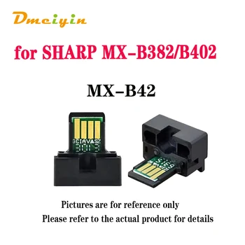 САЩ/ЕС/АЗИЯ/TW/JP Версия 20k Страници BK Цветен Тонер MX-B42 с чип за Sharp MX-B382/B402