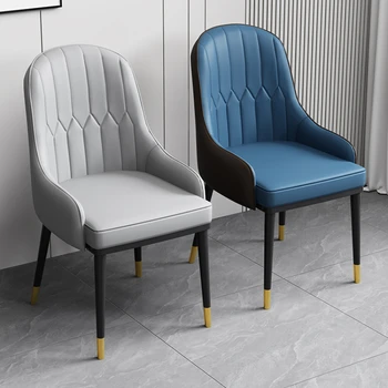 Скандинавските луксозни трапезни столове за прием на гости, релаксиращи и модерни трапезни столове с минималистичной облегалка Cadeira Мебели за дома WZ50DC