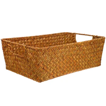 Сламена кошница за хляб, предлагащи рафтове, декоративни кошници, домашна килер, удобно съхранение