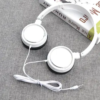Слушалки с кабел, Удобни, компактни режийни сгъваеми слушалки режийни слушалки за компютърни слушалки слушалки