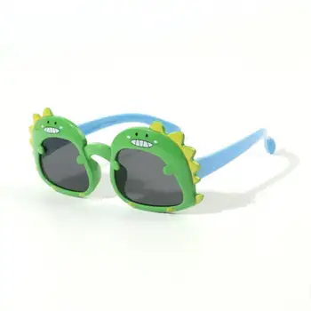 Слънчеви очила, прекрасен многоцветен материал за PC, Uv400, универсални очила за пътуване, дамски слънчеви очила, детски слънчеви очила, сладък карикатура