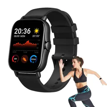 Смарт часовник с множество спортни режими, отслеживающими сърдечен ритъм, кръвно налягане, фитнес проследяване, мъжки и дамски спортни умен часовник Smartwatch за мъже и жени
