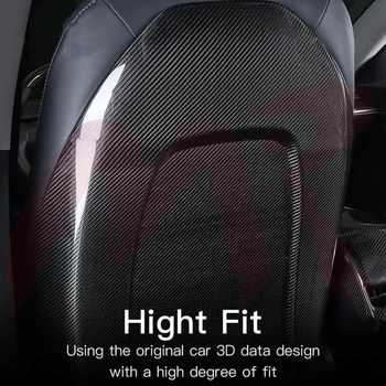 Сменете стила на тази суха облегалки, изработени от въглеродни влакна делото задната седалка е за Tesla, модел 3 Модел Y 2017-2023