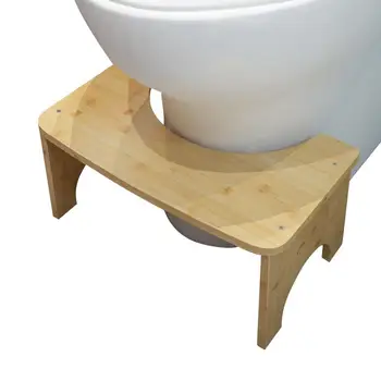 Табуретка за сядане, клякане в банята, столче за какашек в банята, за многократна употреба столче за сядане, клякане, столче за пране