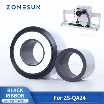 Термоклеящаяся лента ZONESUN ZS-DC24A за ZS-DC24R 26 мм*200 м за кодиране датата на пластмаси и хартия 1 Лента / комплект