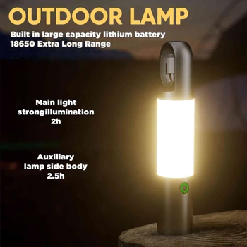 Туристически светлини Преносима външна лампа led лампа акумулаторна лампа с висока мощност на Осветление Водоустойчива лампа за къмпинг, Риболов