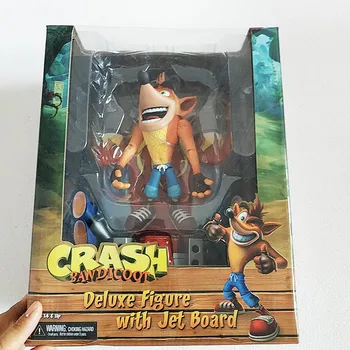 Фигурка NECA Игра Crash Bandicoot Sane Trilogy Фигурка Модел Играчки Колекция Кукла Креативен Подарък За гаджето си