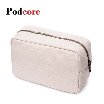 Холщовая косметичка за грим, вътрешна чанта, чанта за тоалетни принадлежности, 23*15* 10 см