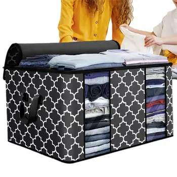 Шкаф, стеганое одеяло, чанта за съхранение, сгъваем текстилен пуловер голям и малък размер, органайзер за общежитие, контейнер с дръжка за спални